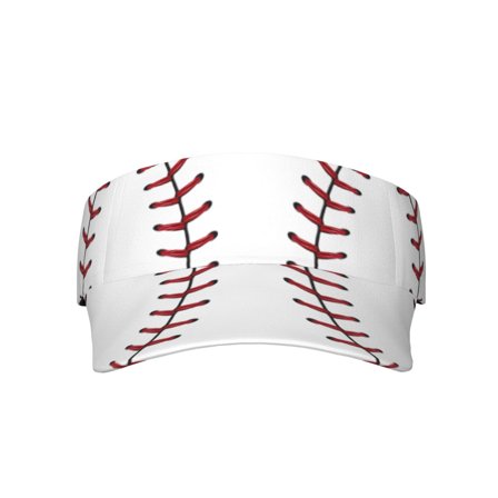 White Baseball Sports Sun Visor Hats Adjustable Sun Visor Caps For Women And Men
