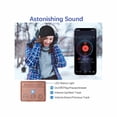 thumbnail image 3 of Kit de Sport Extérieur Bonnet Chaud Musique Bluetooth + Brassard pour Course Cyclisme Escalade, 3 of 7