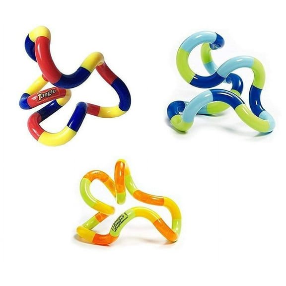 Set of 3 Tangle Jr ORIGINAL Fidget Toy (Assorted)