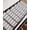 Gray, variant on Grey Striped Stair Treads for Wooden Steps Indoor Runner Rug Carpet, Minimalist Farmhouse Stripe 4 Pieces Peel and Stick Staircase Step Treads Covers Washable Throw Door Mats, 30"x8"