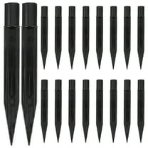 ITSELFER 25Pcs Outdoor Ground Stakes Garden Lights Spike Landscape Yard Lamps Stakes Accessory