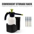 thumbnail image 3 of WEUVEB Wall Mount Spray Bottle Holder Black Plastic Car Detailing Organizer Rack, 3 of 8