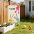 thumbnail image 6 of TanSiDing Welcome Easter Garden Flag, Double Sided Bunny Spring Flag for Yard Outdoor Decoration, 6 of 6
