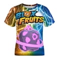 thumbnail image 6 of Kids Blox Fruit T-Shirts, Youth GravityFruit T-Shirts, Casual Crew Neck Shirts for Boys Girls, Fashion 3D Print Short Sleeve Tee, 6 of 9