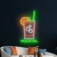 thumbnail image 5 of Handmadetneonsign Mocktail Neon Sign, Cocktail Bar Logo Wall Art Decor, Bar Club Wall Decor, 5 of 5