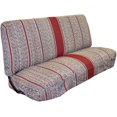 thumbnail image 1 of Funda universal para asiento de Baja para silla de montar, tamaño completo, para camionetas Ford, Chevrolet, Dodge y camionetas de tamaño completo (rojo),Red, 1 of 5