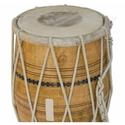 Naad Musical Rope Dholak/Dholki Folk Traditional Musical Instrument With Cover 2023 - Natural