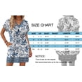 thumbnail image 6 of MOSHU Summer Dresses for women V Neck Womens Dresses Short Sleeve Casual Midi Dress with Pockets, 6 of 11