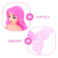 thumbnail image 2 of 8pcs Mermaid Dive Toys For Pools Funny Small Mermaid Toys Pool Floating Mermaid Toys Portable Plastic Small Mermaid Models Pools Swimming Mermaid Toys, 2 of 8