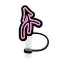 thumbnail image 1 of Hbdhejl Silicone Straw Tips Cover Cute Silicone Reusable Drinking Straw Tips Lids Proof Straw Plugs Tips For Decor Outdoor, 1 of 3