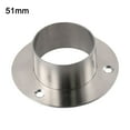 thumbnail image 3 of Bgsha 38mm 51mm Guide Shaft Stainless Steel Handrail Wall Rail Round Connection Flange Bracket For Home Improvement Accessory In Stock, 3 of 10