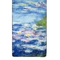 thumbnail image 2 of Bufanda Galleria Enterprises Monet Waterlilies 100% poliéste, 2 of 3