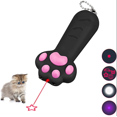 thumbnail image 1 of Jouets pour Chats 7 en 1 Pointeur LED en Forme de Patte, 3 Modes d'Éclairage, Outil d'Entraînement pour Chat Chien Chasseur, 1 of 4