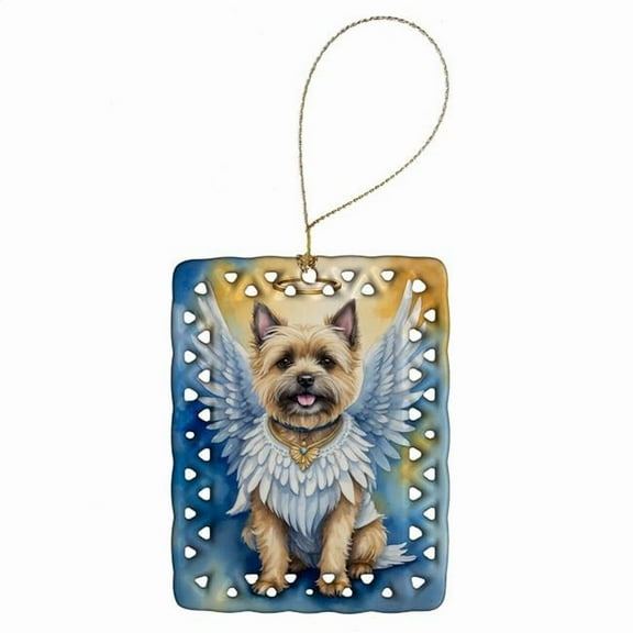Carolines Treasures DAC6968CO2 3.4 x 2.6 in. Cairn Terrier My Angel Porcelain Ornament