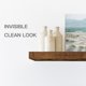 thumbnail image 4 of Estantes flotantes QEEIG para pared, baño, dormitorio y cocina, 4 of 8