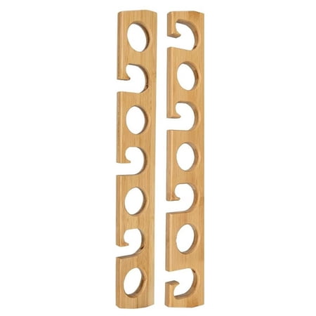 Wooden Wall-Mounted Fishing Rod Storage Rack Organizer Display Stand for Fishing Gear and Accessories