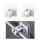 thumbnail image 5 of Clips Barra Transversal Cortina Soporte Varilla Fijación 2 PPC Autoadhesivo Servicio Pesado Multifuncional para Baño, 5 of 9
