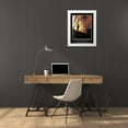 thumbnail image 3 of Unknown 19x24 White Modern Wood Framed Museum Art Print Titled - Runner - Persistence, 3 of 4