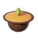 thumbnail image 1 of Filtro De Canaleta Con Forma De Zanahoria, Filtro De Desagüe De Canaleta De Agua Para Cocina Con Tapón Para Canaleta De Agua, Filtro A Prueba De Olores, 1 of 2