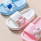 thumbnail image 4 of Baby Girls Cute Flower Lightweight Non-Slip Open Toe Slides For Newborn Infant Toddlers, Summer, 4 of 5