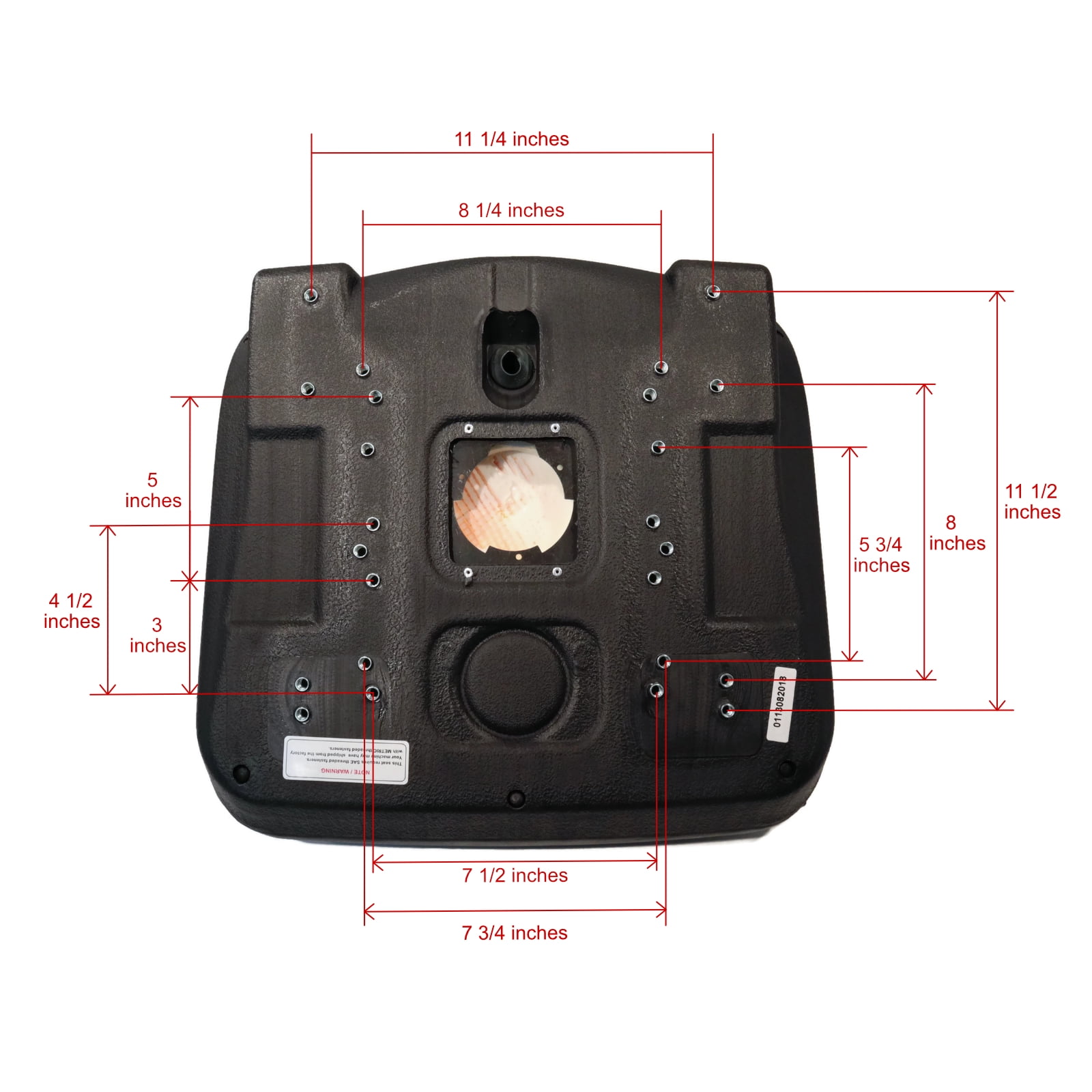 The ROP Shop HIGH Back SEAT for Toro Workman MD HD Series 2100 2300 4300 UTV Utility Vehicle