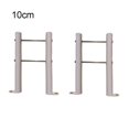thumbnail image 1 of 2Pcs Cast Iron Radiator Feet Thickened Radiator Floor Bracket Vertical Fixed Bracket, 1 of 7