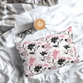 thumbnail image 3 of Cauagu Lilies Flowers Print Pillow Covers with Envelope Closure,1PC Pillow Cases Decorative Pillow Case for Bed & Couch, Pillows Not Included-20"x30", 3 of 6