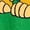 GREEN, variant on - Simba Pattern - Men's Short Sleeve Graphic T-Shirt