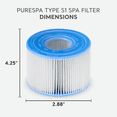 thumbnail image 2 of Intex 29011E Type S1 Easy Set Pool Filter Replacement Cartridges (6 Filters), 2 of 9