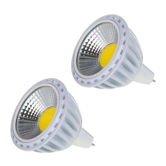 2X GU5,3 / MR16 6W COB LED Lamp Spot Light Bulb Light Bulb 420LM 60° 3000K Warm White DC 12V,2 x LED spotlight,Warm White