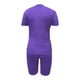 thumbnail image 3 of Gibobby Blusas Manga Larga Conjuntos de entrenamiento para mujer, conjuntos casuales a juego de 2 piezas, conjunto de pijama con pantalones cortos de Yoga de cintura alta y corto（Morado， M), 3 of 5