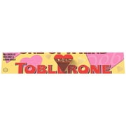 Toblerone Milk Chocolate Bar with Honey and Almond Nougat, Valentines Chocolate, 12.6 oz