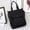 Black, variant on Stylish Corduroy Tote Bag for Women Everyday Casual Shoulder and Top Handle Designer Purse
