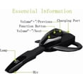 thumbnail image 5 of Auriculares inalámbricos Bluetooth Scorpion, auriculares colgantes con micrófono, 160 horas de autonomía, ideales para negocios, oficina y conducción, compatibles con iPhone., 5 of 5