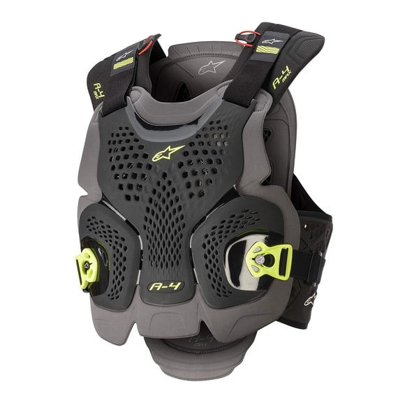 Protector de pecho para moto Alpinestars A-4 Max Black M/L