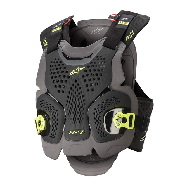 Protector de pecho para moto Alpinestars A-4 Max Black M/L