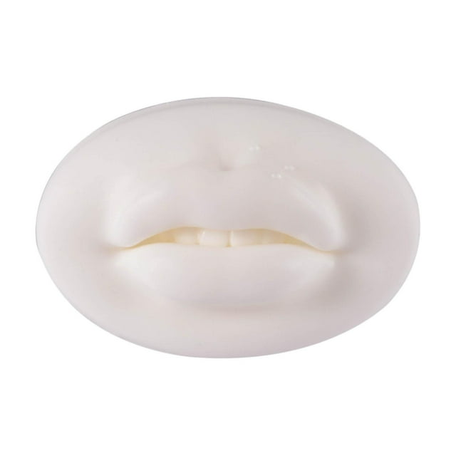 El Entrenamiento Cosmético Del Labio Del Tatuaje Del Maquillaje Permanente Del Silicón 3D Practica El Blanco Sunnimix Tablero de práctica