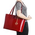 thumbnail image 5 of ALYSON | Leather Tablet Tote, 5 of 6