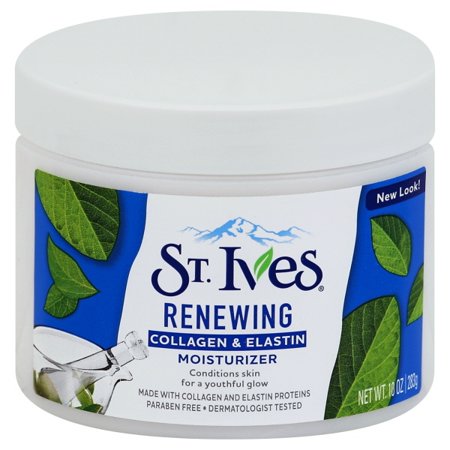 St. Ives Renewing Facial Moisturizer Collagen Elastin 10 oz