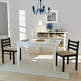 thumbnail image 4 of vidaXL 291746 2/4/6 pcs Wooden Dining Chairs Square 2 Colours Selectable, 4 of 12