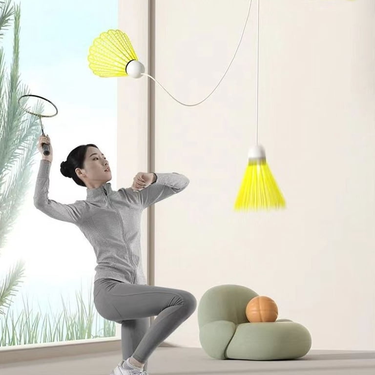 Badminton Solo Trainer, 1-3pcs Practice Tool, Portable Design, for