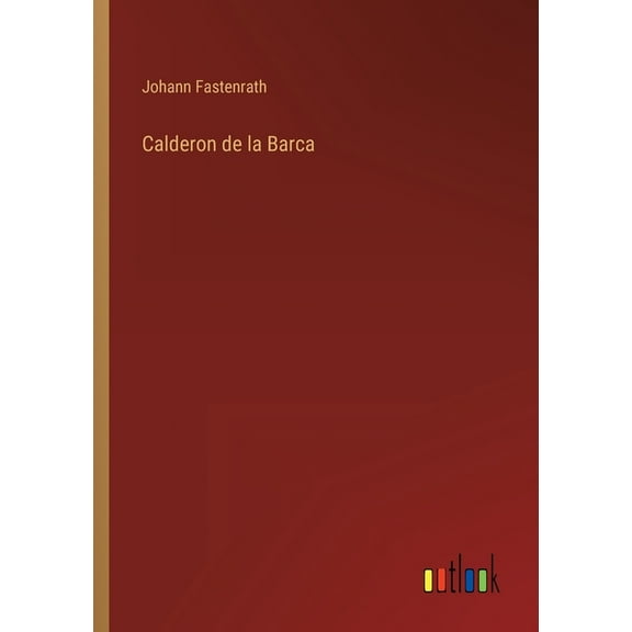 Calderon de la Barca (Paperback)