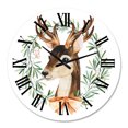 thumbnail image 2 of Designart 1 in Quartz Modern and Contemporary Wall Clock, 2 of 2