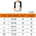 thumbnail image 4 of T-Shirts Cadeaux pour Femmes Logo du Groupe Hollywood Undead Hip Hop Ultra Doux Manches 3/4 Raglan T-Shirt de Baseball, 4 of 4