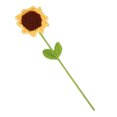 thumbnail image 1 of Girasol de ganchillo hermoso girasol de punto duradero hecho a mano para mamá para el hogar para el cementerio ANGGREK Otros, 1 of 8