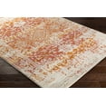 thumbnail image 4 of BoutiqueRugs Fairmount Bohemian Vintage Medallion Area Rug - Farmhouse Oriental Floral Carpet for Living Room, Bedroom, Dining Room - Burnt Orange, Cream, Magenta - 7'10" x 10'2" (8x10 Area Rug), 4 of 16