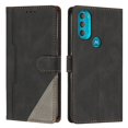 thumbnail image 1 of Leather Magnetic Clasp Case with Flip Wallet Stand Function Cover compatible Moto G71 5G Cheap and fine, 1 of 5