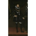 thumbnail image 3 of Anonymous 10x14 Black Modern Framed Museum Art Print Titled - Ported of Carlo Emanuele I (18th Century), 3 of 5