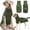 Green, variant on Newborn Brand Dog Anxiety Vest with Hood,Breathable Jacket Vest for Thunderstorms, Fireworks, Vet Visits, Separation,Blue,xs