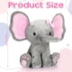 thumbnail image 2 of Peluche Jenaai, elefante gigante de peluche, 60 cm, para niños, 2 of 6